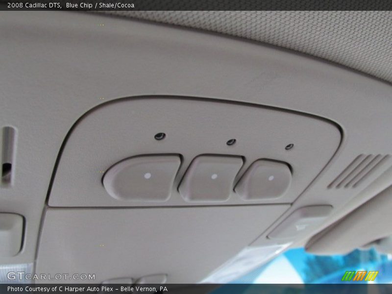 Blue Chip / Shale/Cocoa 2008 Cadillac DTS