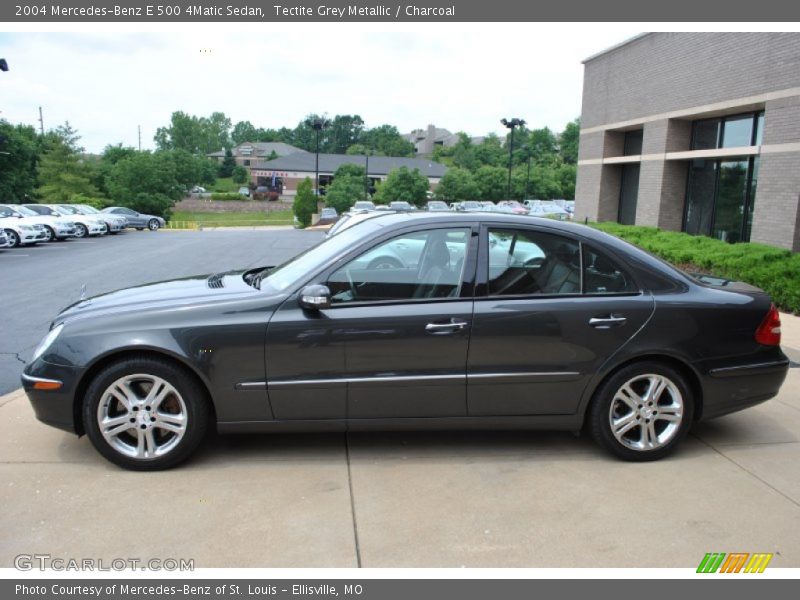 Tectite Grey Metallic / Charcoal 2004 Mercedes-Benz E 500 4Matic Sedan