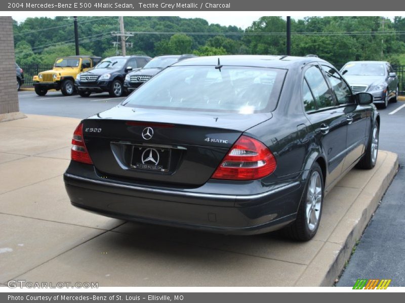 Tectite Grey Metallic / Charcoal 2004 Mercedes-Benz E 500 4Matic Sedan
