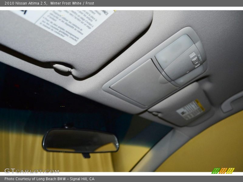 Winter Frost White / Frost 2010 Nissan Altima 2.5