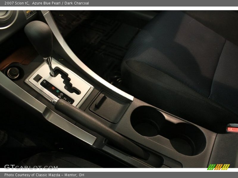 Azure Blue Pearl / Dark Charcoal 2007 Scion tC