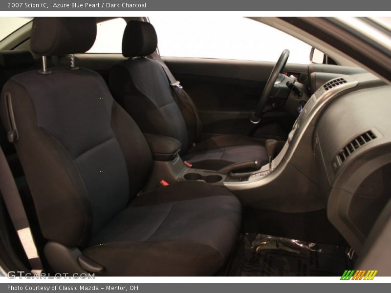 Azure Blue Pearl / Dark Charcoal 2007 Scion tC