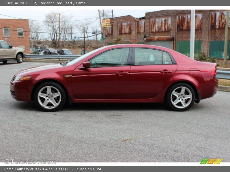 Redondo Red Pearl / Camel 2006 Acura TL 3.2