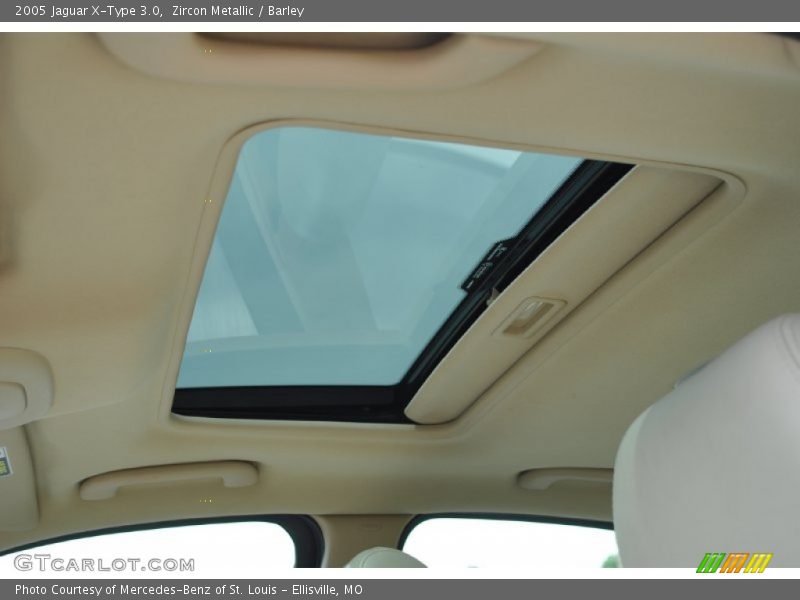 Zircon Metallic / Barley 2005 Jaguar X-Type 3.0