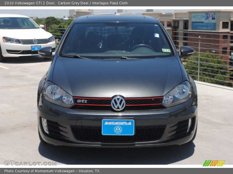 Carbon Grey Steel / Interlagos Plaid Cloth 2010 Volkswagen GTI 2 Door