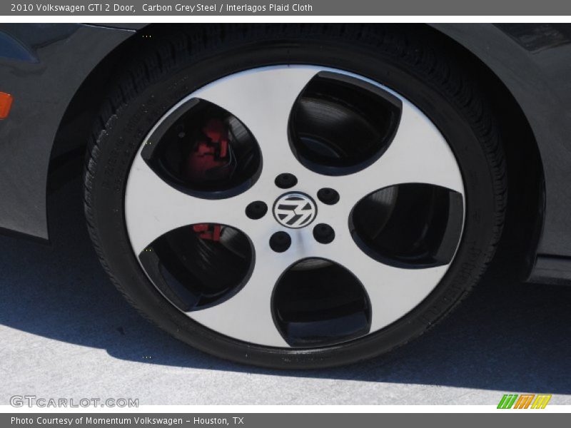 Carbon Grey Steel / Interlagos Plaid Cloth 2010 Volkswagen GTI 2 Door