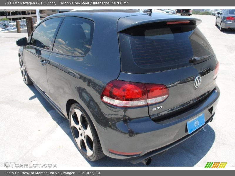 Carbon Grey Steel / Interlagos Plaid Cloth 2010 Volkswagen GTI 2 Door