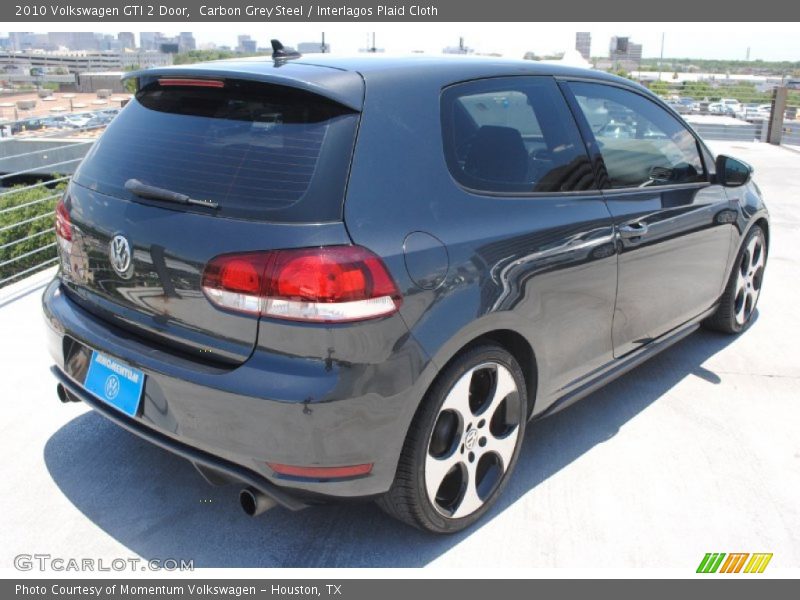 Carbon Grey Steel / Interlagos Plaid Cloth 2010 Volkswagen GTI 2 Door
