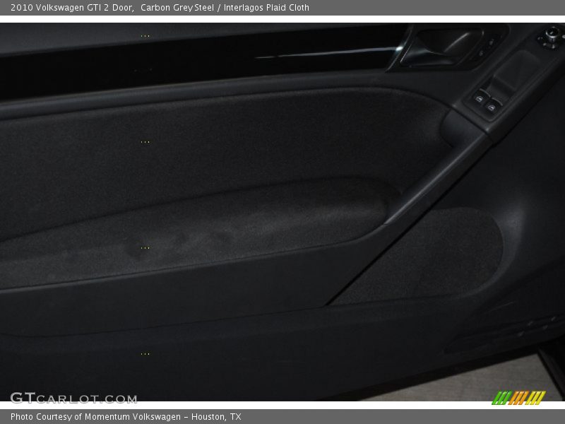 Carbon Grey Steel / Interlagos Plaid Cloth 2010 Volkswagen GTI 2 Door