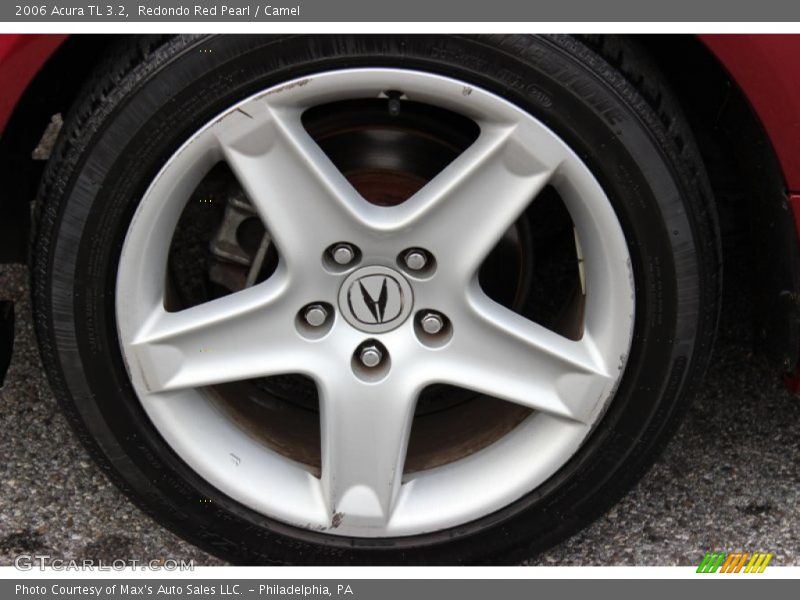 Redondo Red Pearl / Camel 2006 Acura TL 3.2