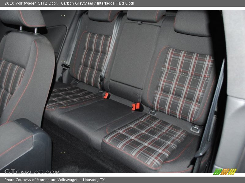 Carbon Grey Steel / Interlagos Plaid Cloth 2010 Volkswagen GTI 2 Door