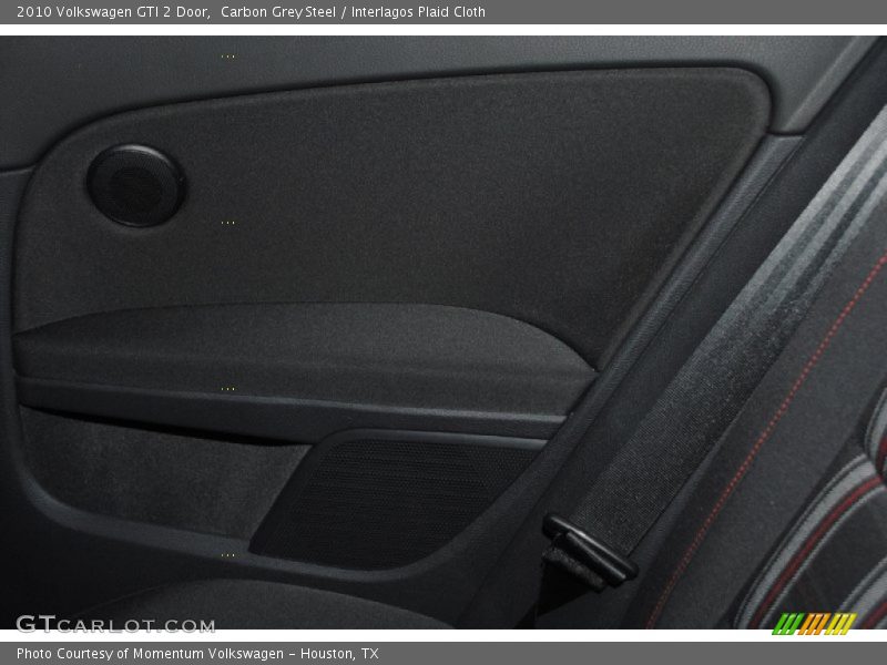 Carbon Grey Steel / Interlagos Plaid Cloth 2010 Volkswagen GTI 2 Door