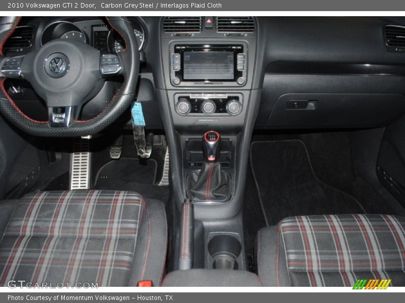 Carbon Grey Steel / Interlagos Plaid Cloth 2010 Volkswagen GTI 2 Door