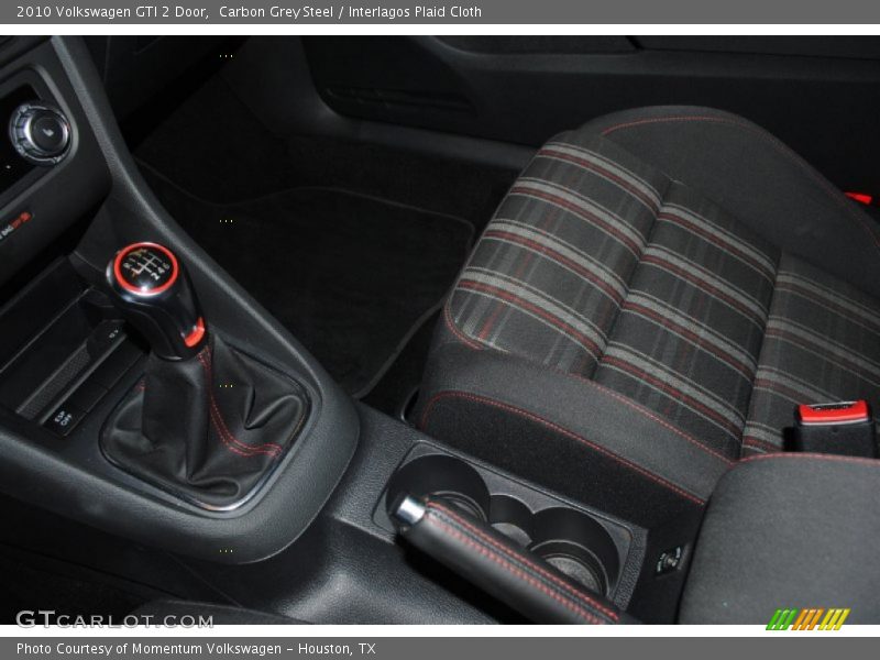 Carbon Grey Steel / Interlagos Plaid Cloth 2010 Volkswagen GTI 2 Door