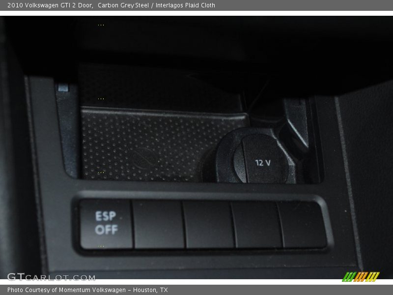 Carbon Grey Steel / Interlagos Plaid Cloth 2010 Volkswagen GTI 2 Door