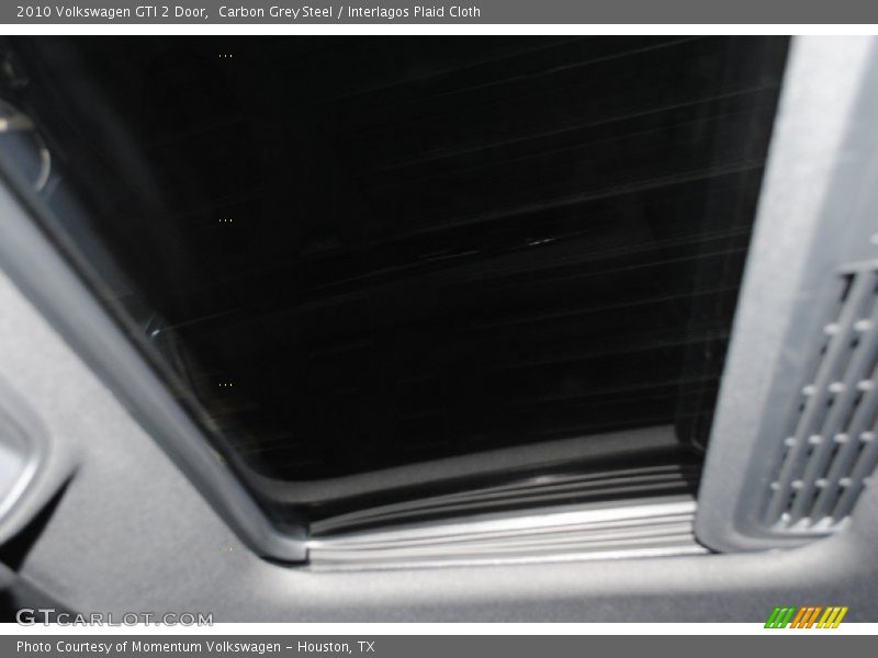 Carbon Grey Steel / Interlagos Plaid Cloth 2010 Volkswagen GTI 2 Door