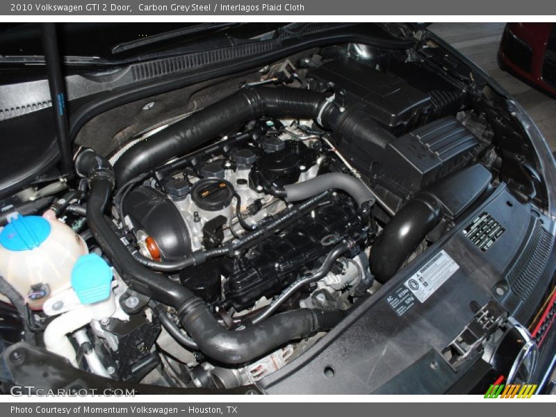 Carbon Grey Steel / Interlagos Plaid Cloth 2010 Volkswagen GTI 2 Door