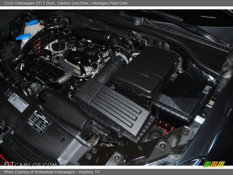 Carbon Grey Steel / Interlagos Plaid Cloth 2010 Volkswagen GTI 2 Door