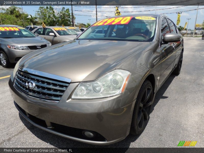 Serengeti Sand Metallic / Wheat 2006 Infiniti M 35 Sedan