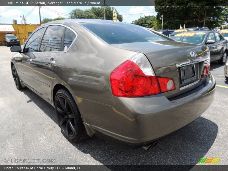 Serengeti Sand Metallic / Wheat 2006 Infiniti M 35 Sedan