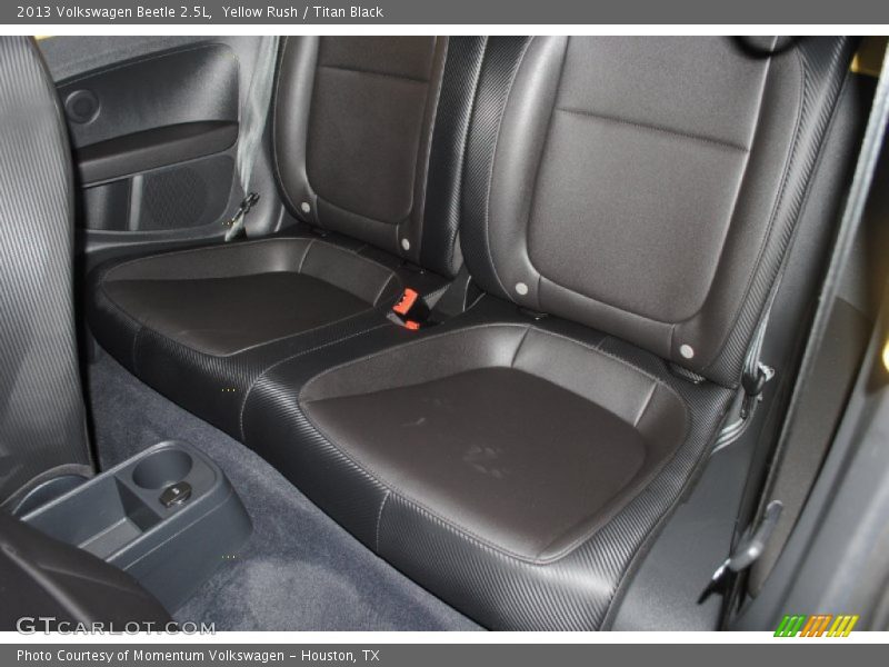Yellow Rush / Titan Black 2013 Volkswagen Beetle 2.5L