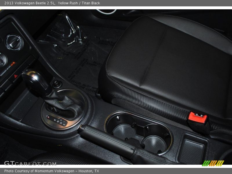 Yellow Rush / Titan Black 2013 Volkswagen Beetle 2.5L