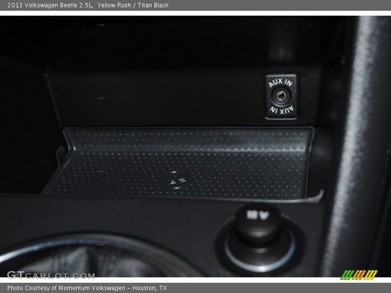 Yellow Rush / Titan Black 2013 Volkswagen Beetle 2.5L