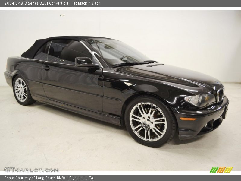 Jet Black / Black 2004 BMW 3 Series 325i Convertible