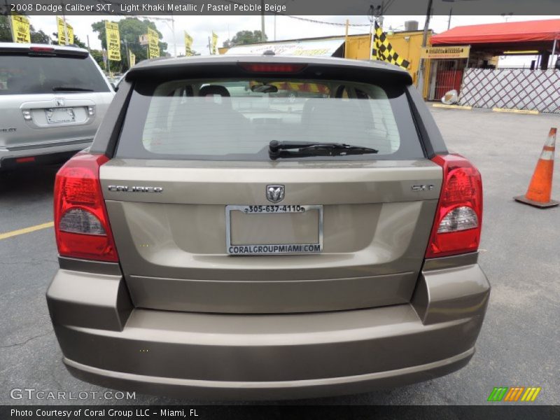 Light Khaki Metallic / Pastel Pebble Beige 2008 Dodge Caliber SXT