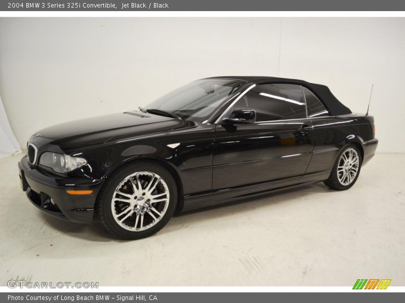 Jet Black / Black 2004 BMW 3 Series 325i Convertible