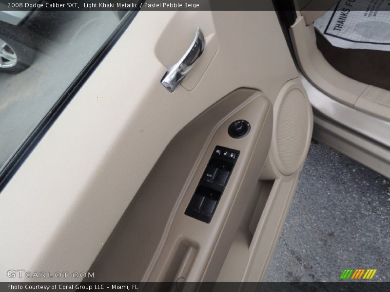 Light Khaki Metallic / Pastel Pebble Beige 2008 Dodge Caliber SXT