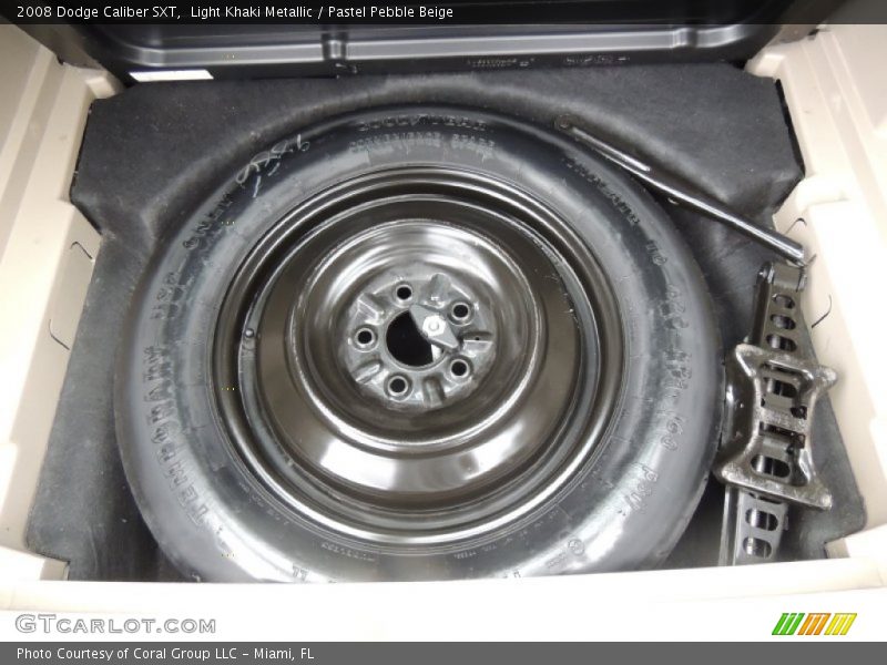 Light Khaki Metallic / Pastel Pebble Beige 2008 Dodge Caliber SXT