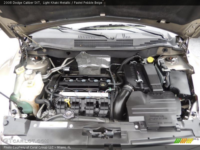 Light Khaki Metallic / Pastel Pebble Beige 2008 Dodge Caliber SXT