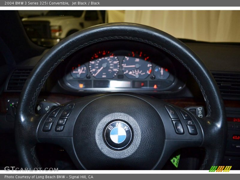 Jet Black / Black 2004 BMW 3 Series 325i Convertible