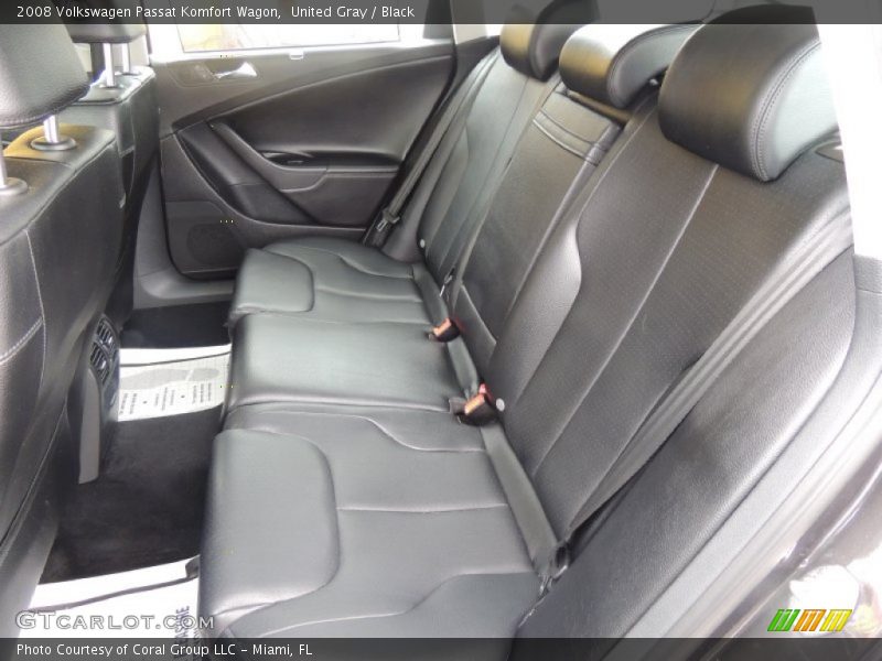 United Gray / Black 2008 Volkswagen Passat Komfort Wagon