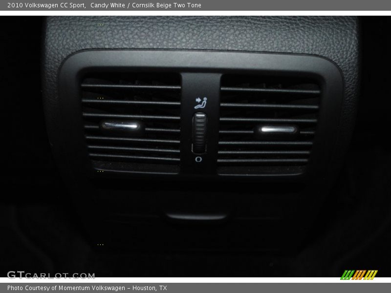 Candy White / Cornsilk Beige Two Tone 2010 Volkswagen CC Sport