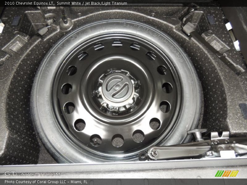 Summit White / Jet Black/Light Titanium 2010 Chevrolet Equinox LT