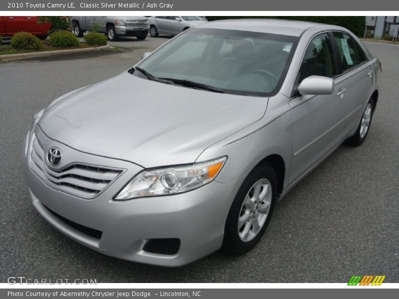 Classic Silver Metallic / Ash Gray 2010 Toyota Camry LE