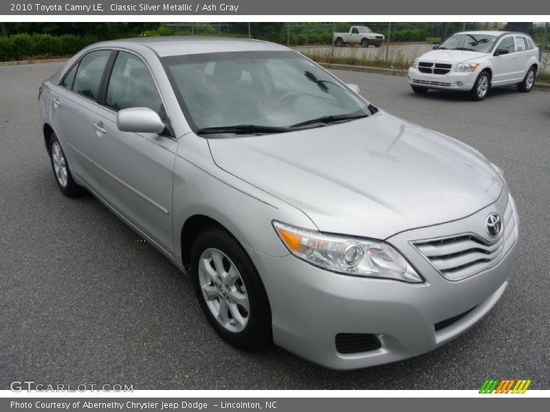 Classic Silver Metallic / Ash Gray 2010 Toyota Camry LE