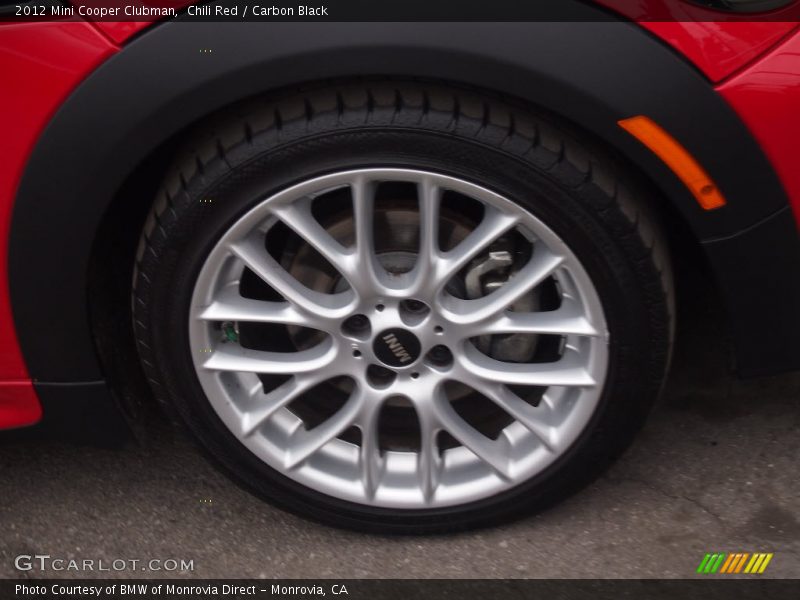 Chili Red / Carbon Black 2012 Mini Cooper Clubman