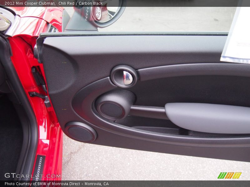 Chili Red / Carbon Black 2012 Mini Cooper Clubman
