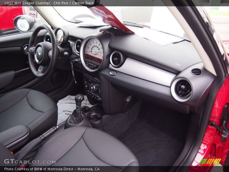 Chili Red / Carbon Black 2012 Mini Cooper Clubman