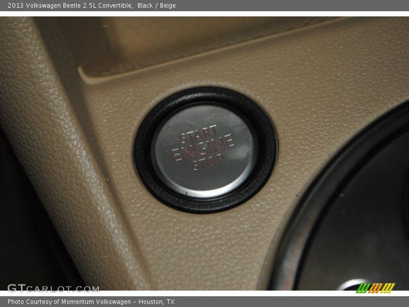 Black / Beige 2013 Volkswagen Beetle 2.5L Convertible