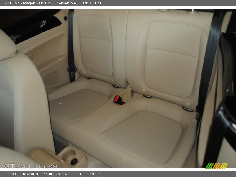 Black / Beige 2013 Volkswagen Beetle 2.5L Convertible