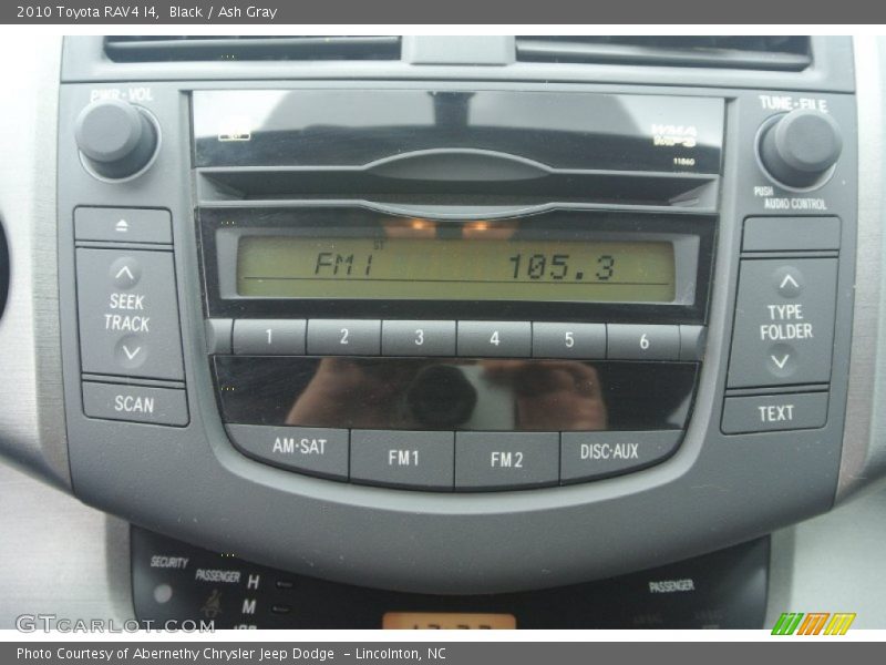 Audio System of 2010 RAV4 I4