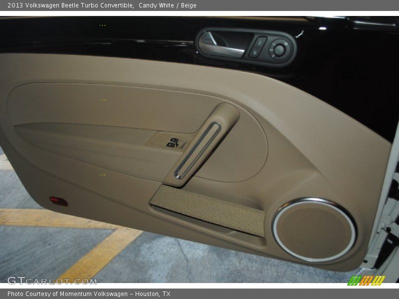 Candy White / Beige 2013 Volkswagen Beetle Turbo Convertible