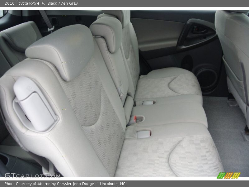 Rear Seat of 2010 RAV4 I4