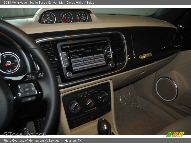 Candy White / Beige 2013 Volkswagen Beetle Turbo Convertible