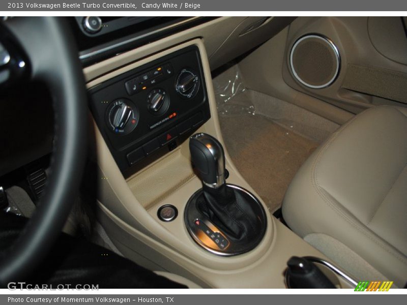 Candy White / Beige 2013 Volkswagen Beetle Turbo Convertible
