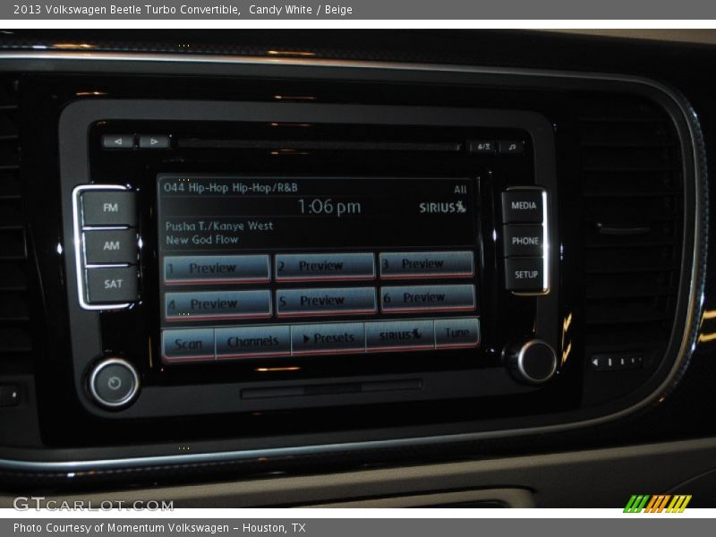 Candy White / Beige 2013 Volkswagen Beetle Turbo Convertible